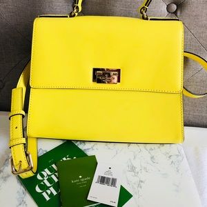 Kate Spade Doris Hardwood Place in Limoncello